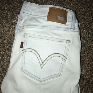Levi Light Wash Skinny Jeans
